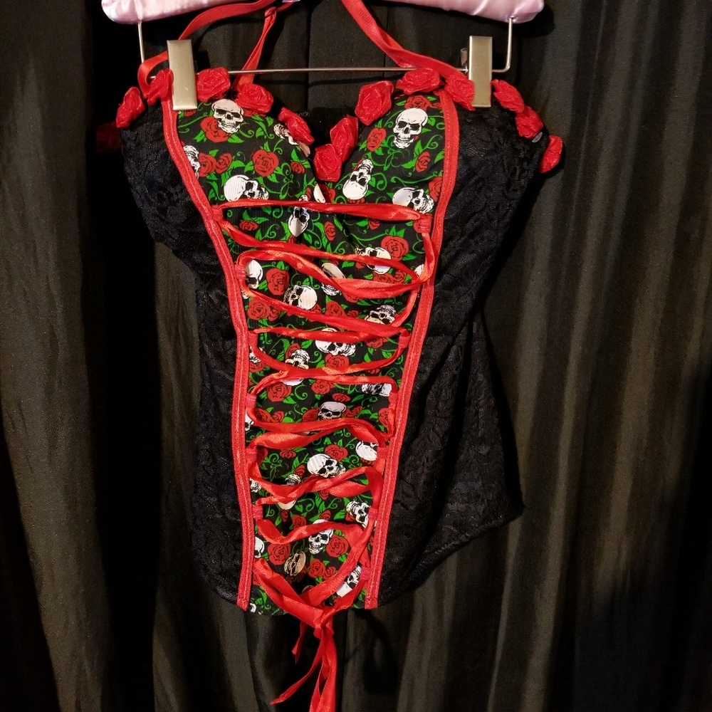 Day of the Dead Corset